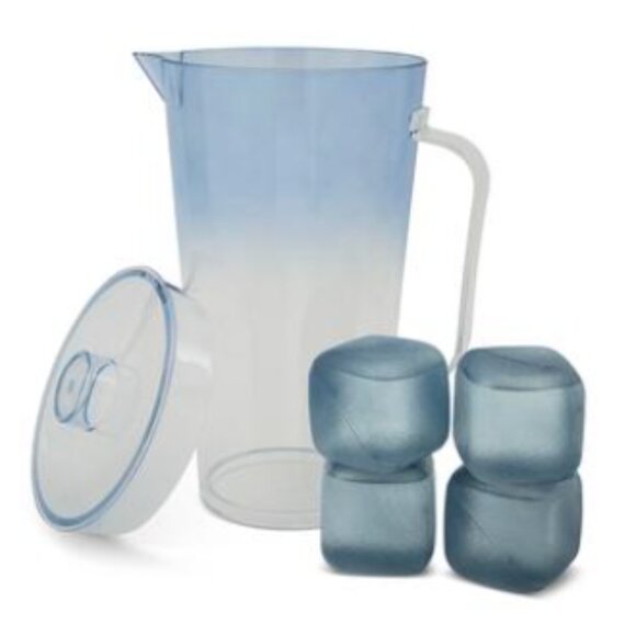 72oz Ombre Pitcher w/ XL Cubes - Picture 2 of 2